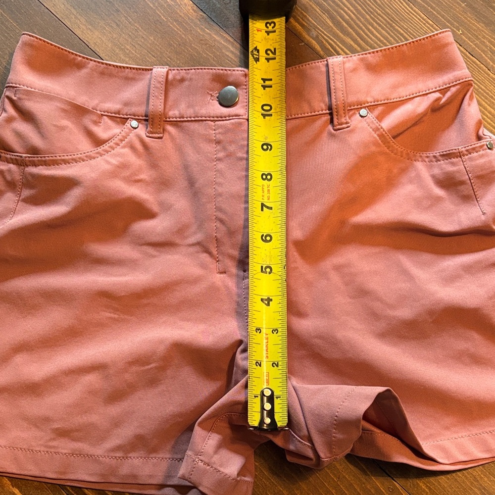 Lululemon Athletica High Waist Pink Shorts - Picture 3 of 7